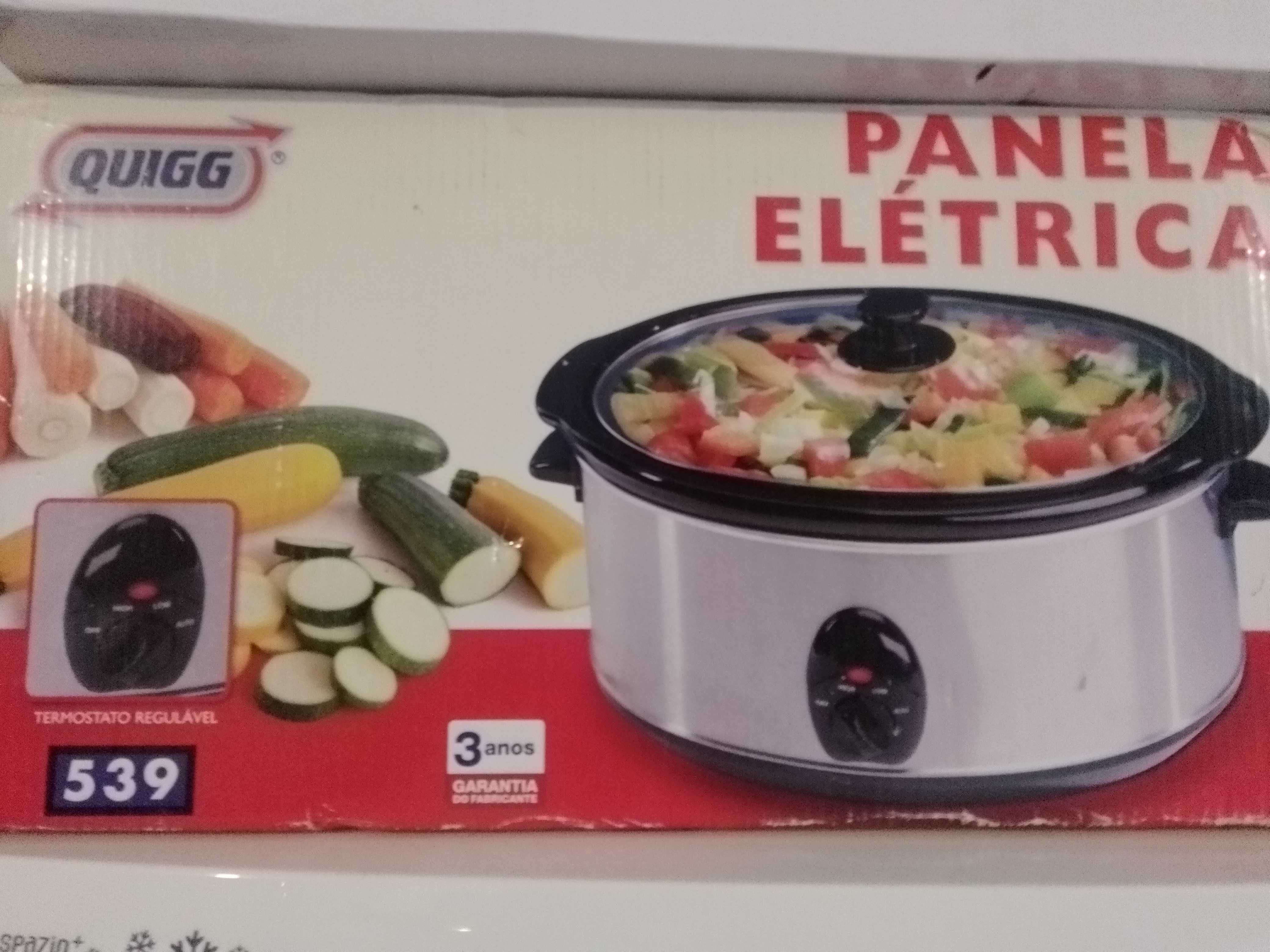 Panela elétrica Quigg nova