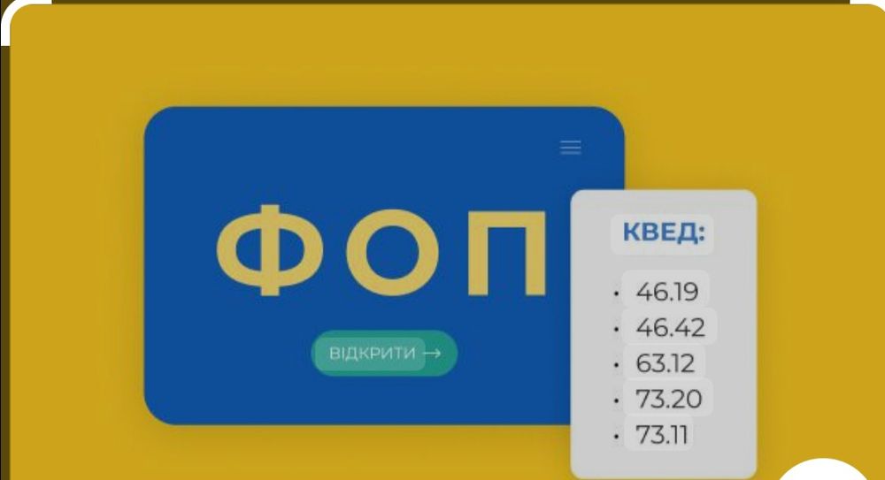 Відкриття,закриття ФОП,зміни ФОП.