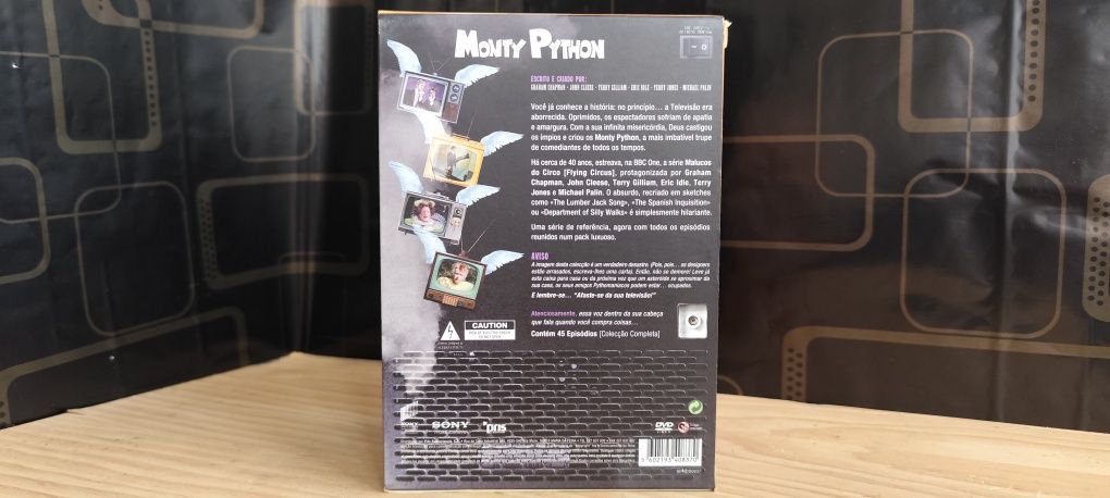 Dvd box Monty Python Serie Flying Circus