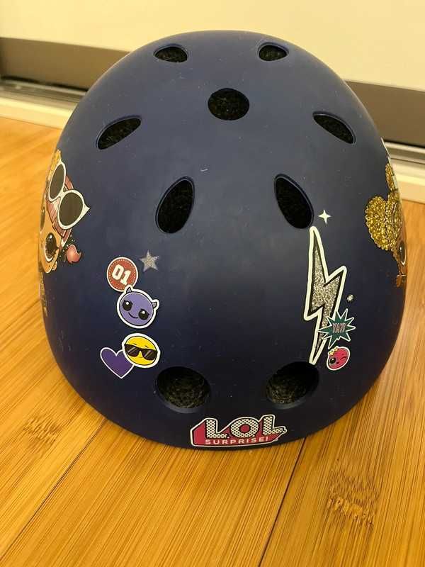 Kask dziewczęcy L.O.L. Surprise Rozmiar S 53-55 cm