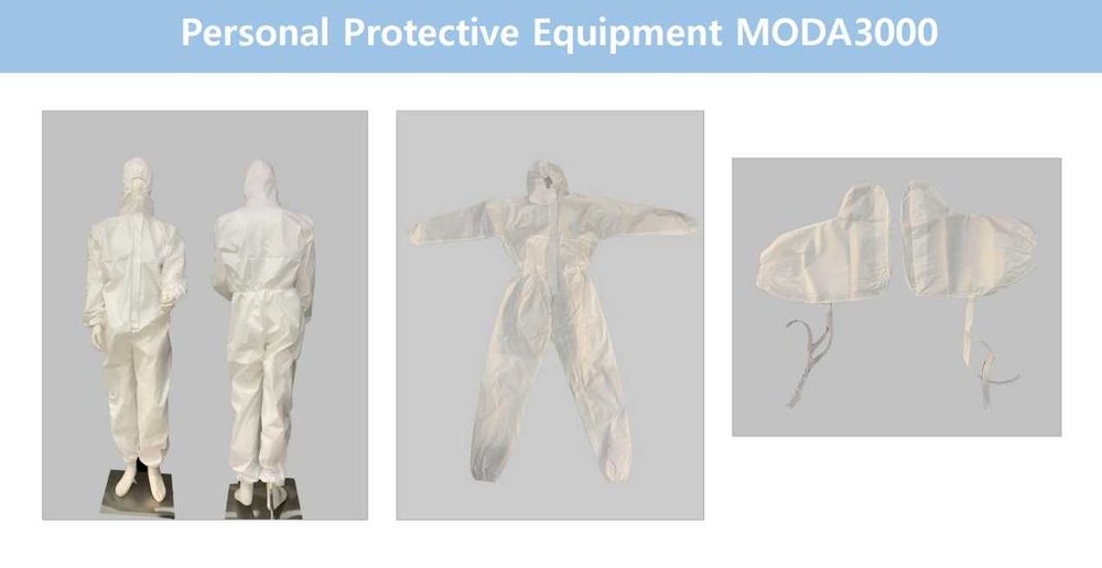 Химзащита. Защитный костюм. СИЗ "MODA3000" от COVID-19. Размеры: M и L