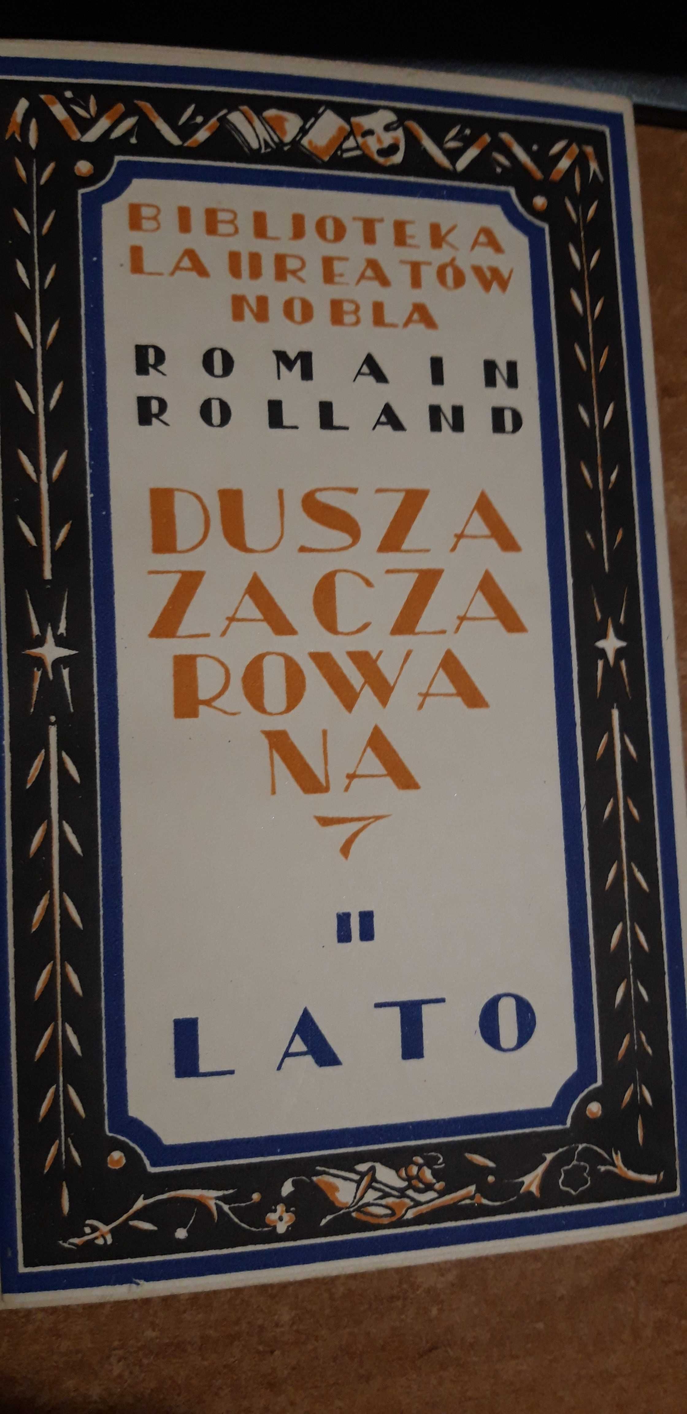 Dusza Zaczarowana,II -R.Rolland- Lwów 1924 opr.BLN,wyd.1