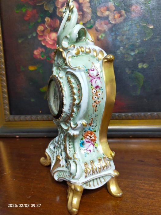 Фарфоровий годинник 1950-60 років