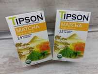 Чай Tipson Organic Matcha Honey & Lemon чай в пакетиках