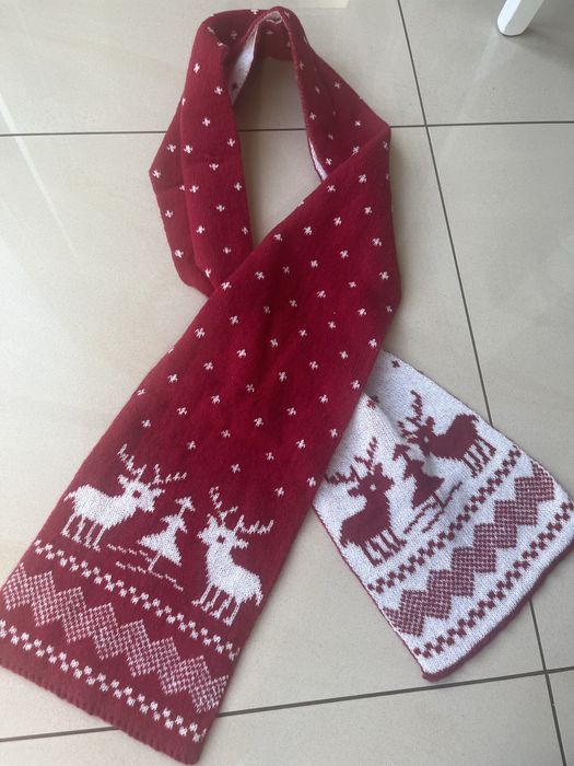 Nowy szal swiateczny prezent