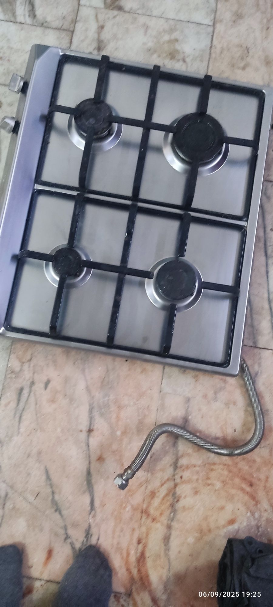 Placa a gás com isqueiro teka