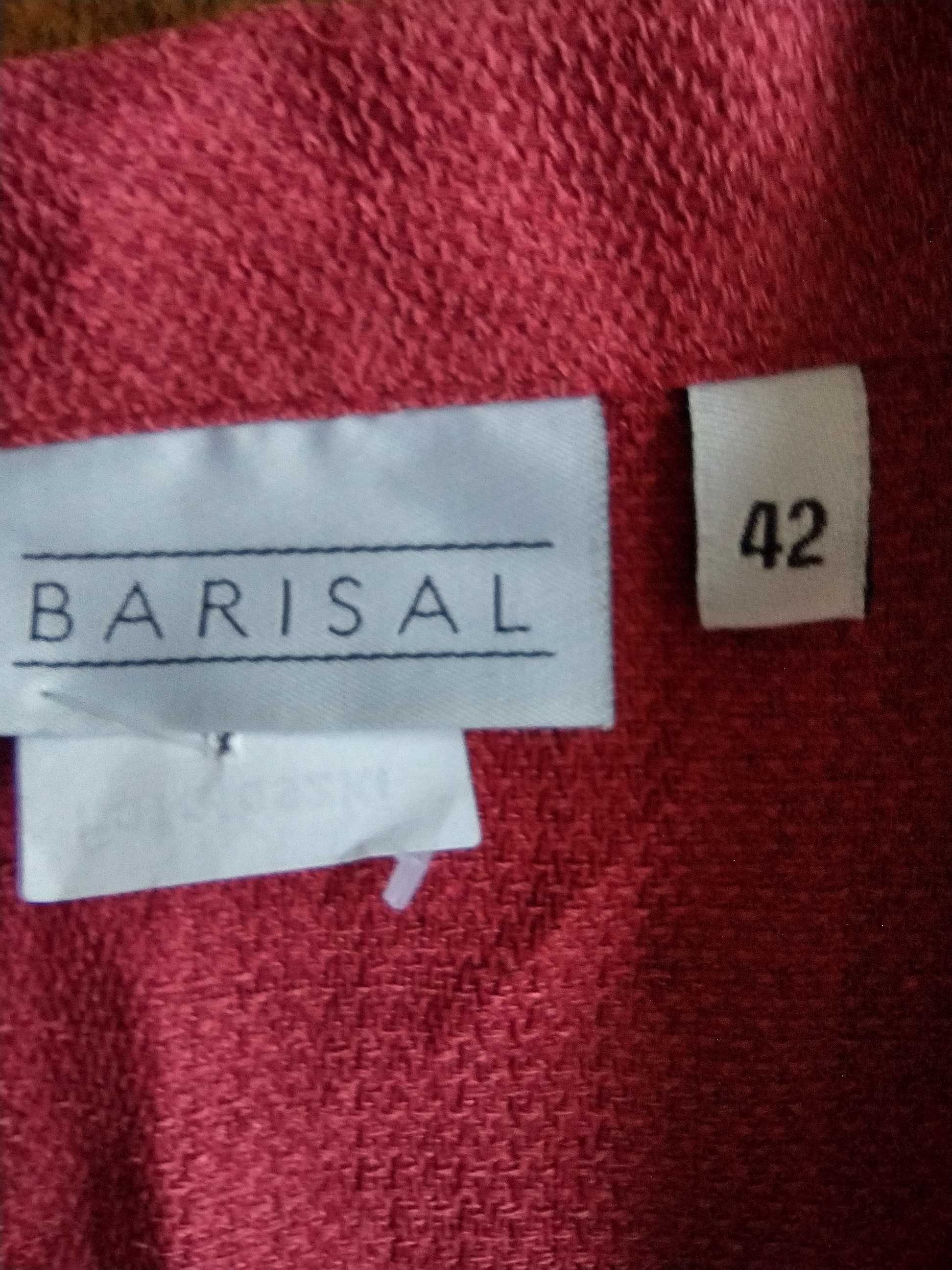 (1891) Bordowa damska bluzka, Barisol, rozmiar 42