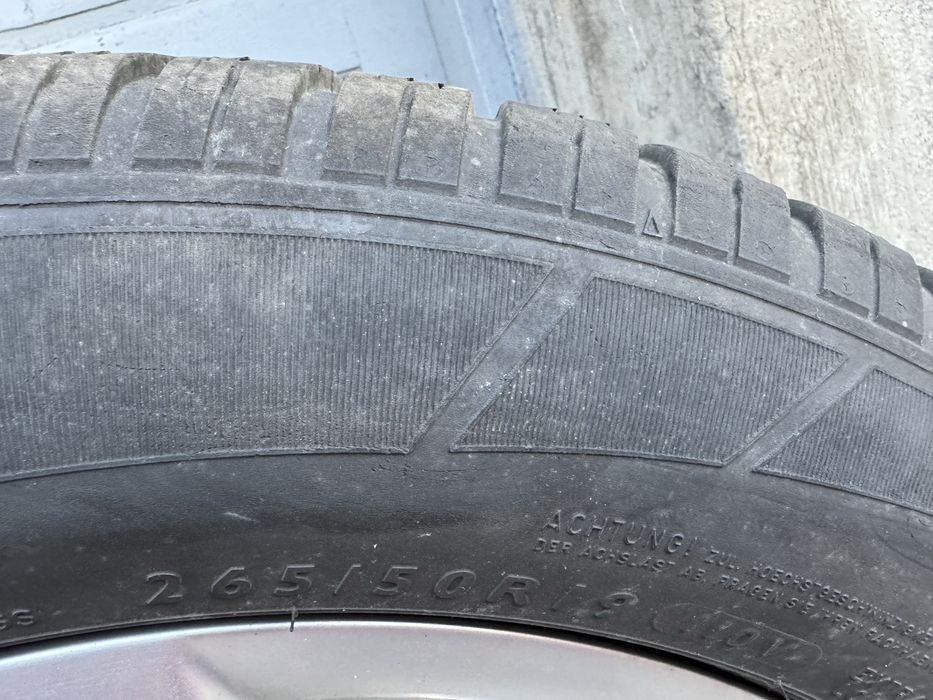 Felgi Porsche wraz z oponami zimowymi