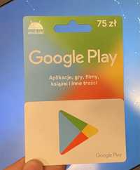 Sprzedam karte do Google Play