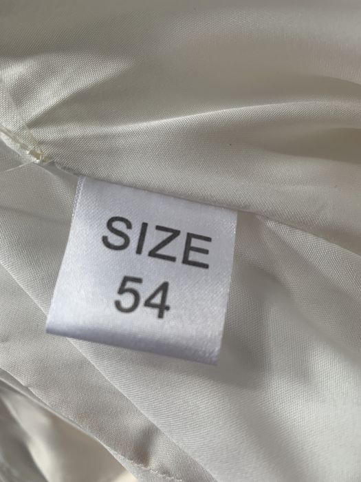 Атласное свадебное платье