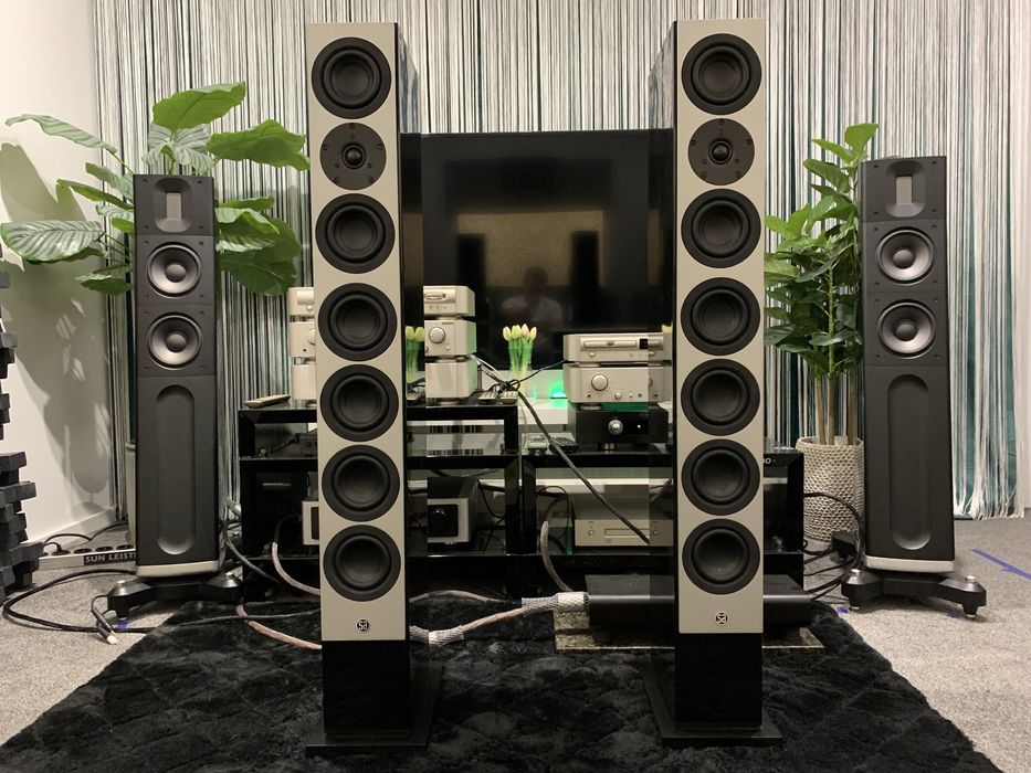 Hi-End Kolumny System Audio Mantra 70 Flagowe Black Piano Para