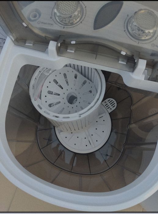 Польща віджим пральна стіральна машина напівавтомат стиральная машина