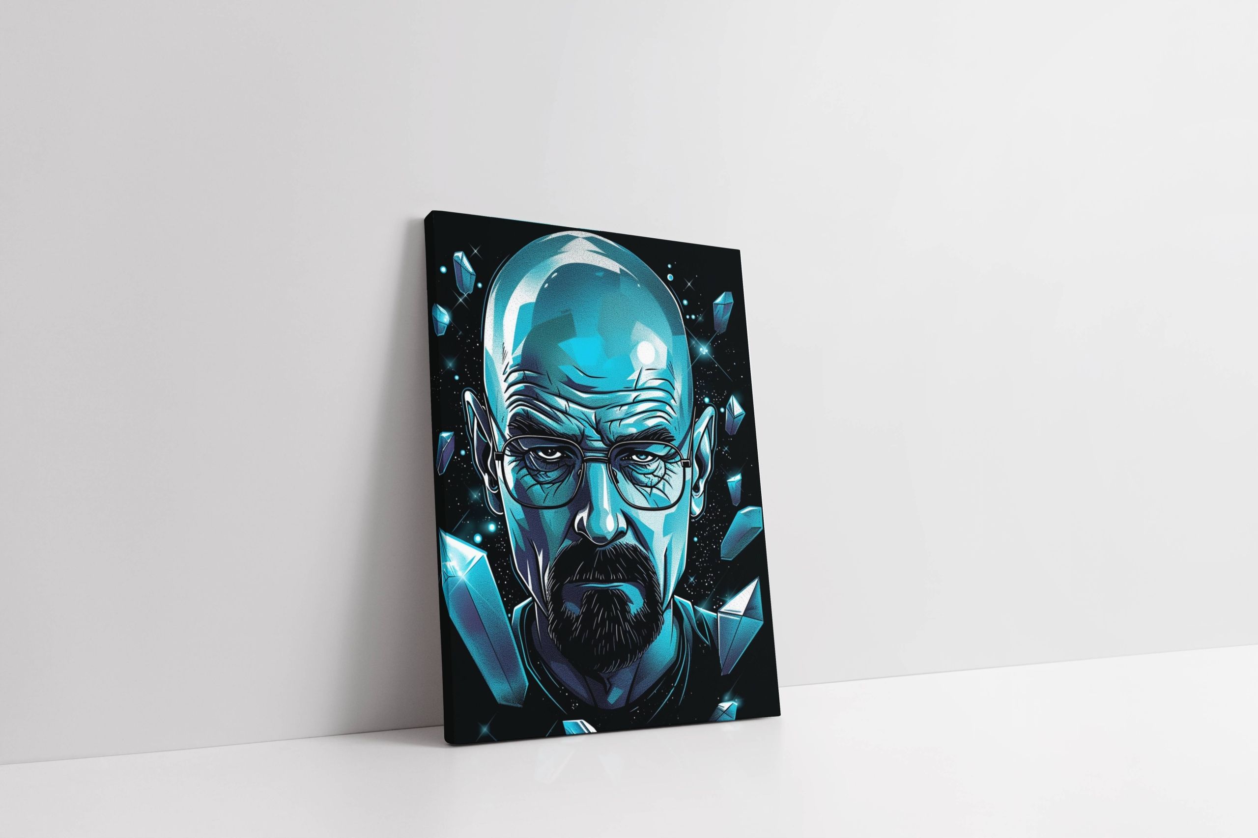 Obraz na płótnie Walter White - Mistyczny Kryształ 30x40 cm