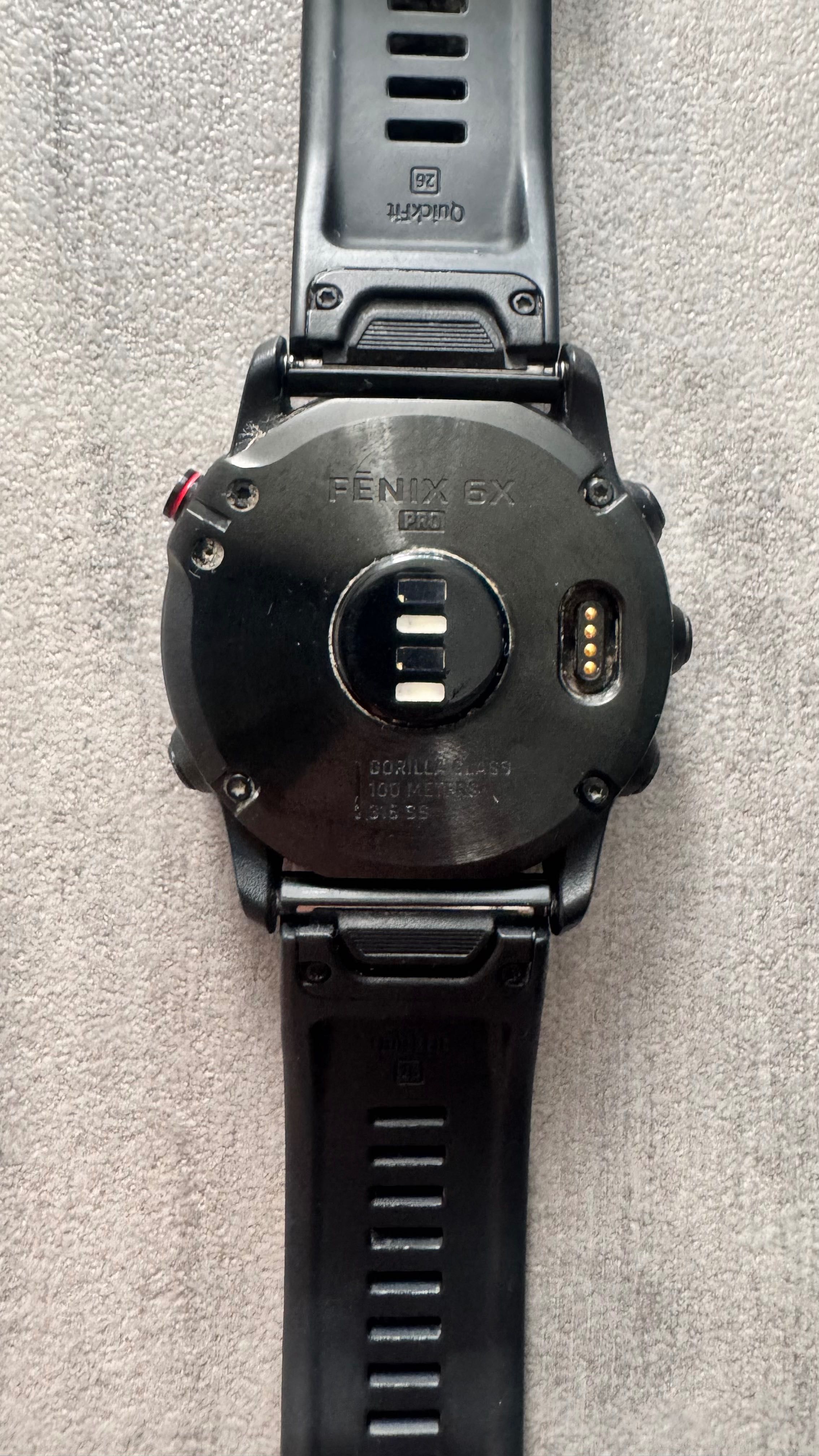 Garmin Fenix 6X PRO czarny Gorilla Glass