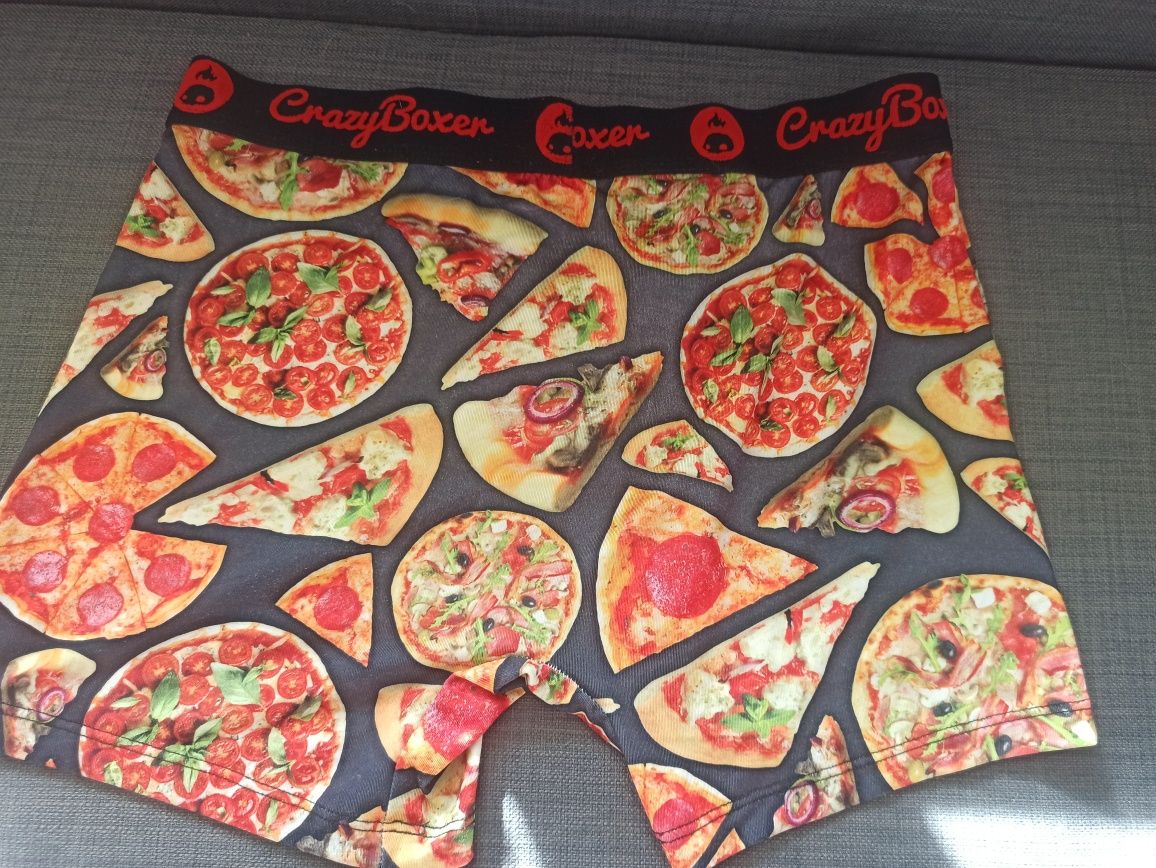 Bokserki Crazy Boxers w pizzę