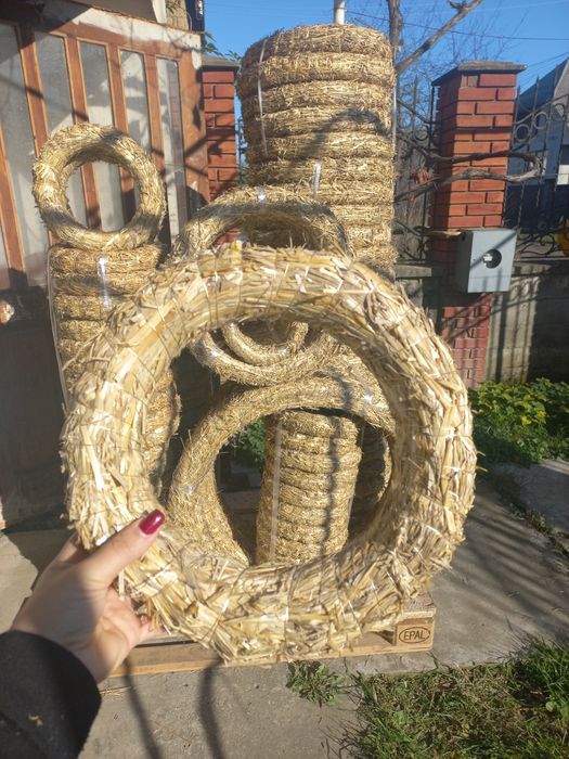 Вінок соломяний  основа для декора