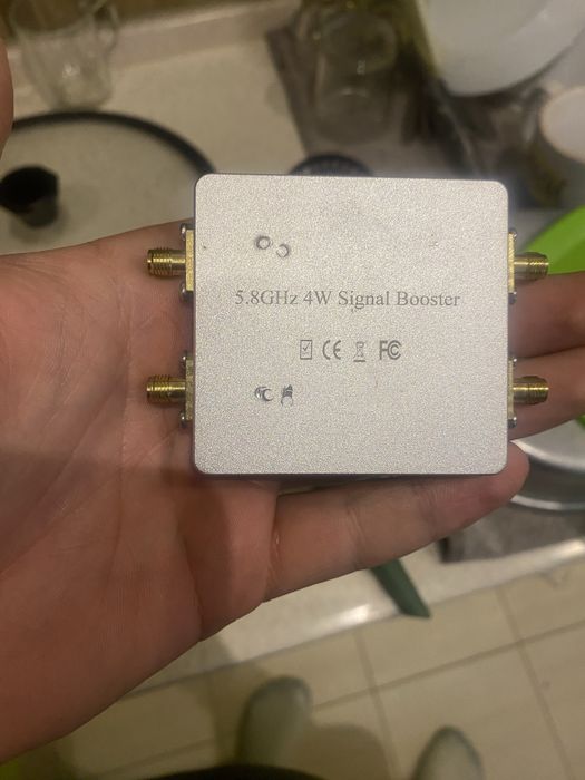 Підсилювач сигналу двухчастотний WiFi 2.4 ГГц 5.8 ГГц 4 Вт 36 дБм