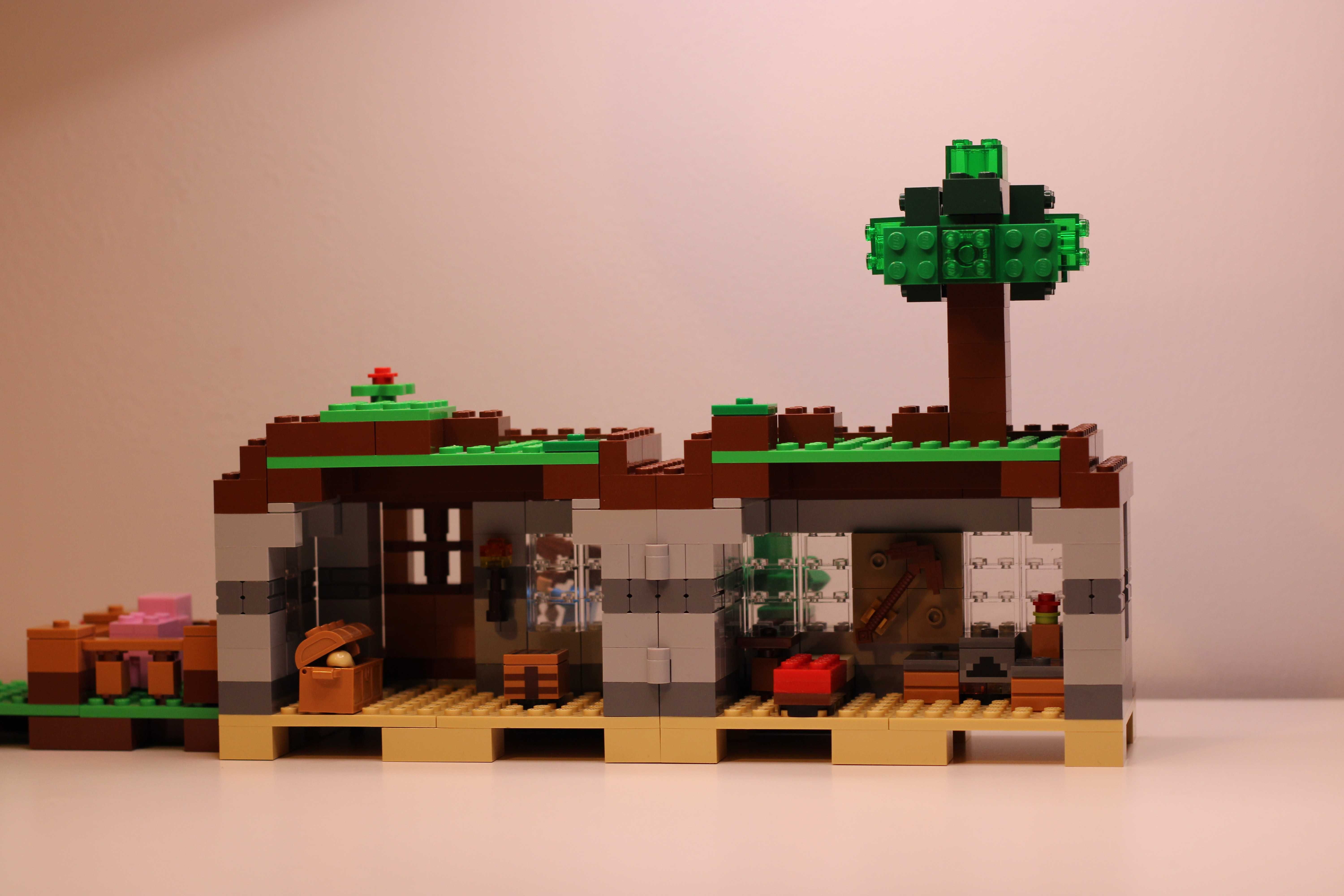 Zestaw LEGO® 21115 Minecraft - Pierwsza Noc używany