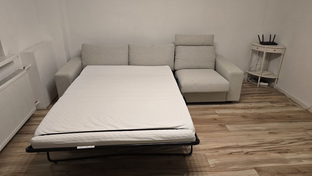 Narożnik/Sofa rozkładana IKEA VIMLE materac