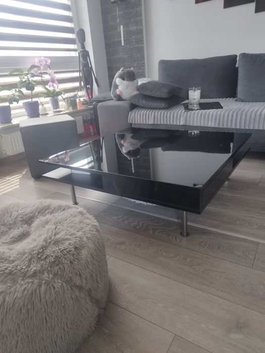 IKEA TOFTERYD Stolik kawowy z szufladami 95x95, wys. 31