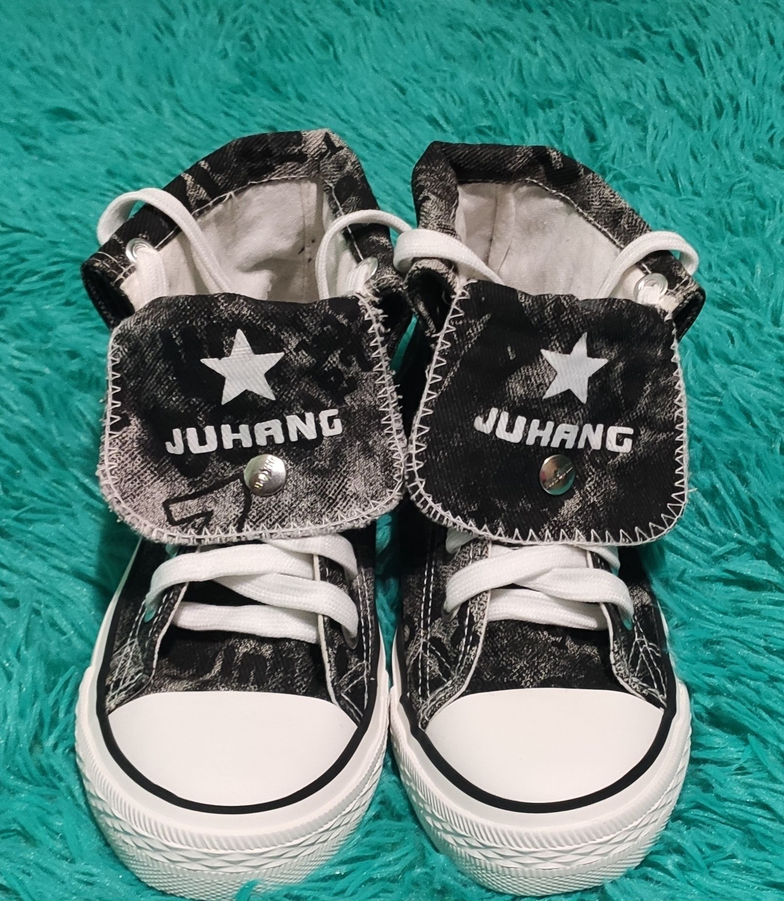 Крутые кеды JU HANG (converse) трансформер.