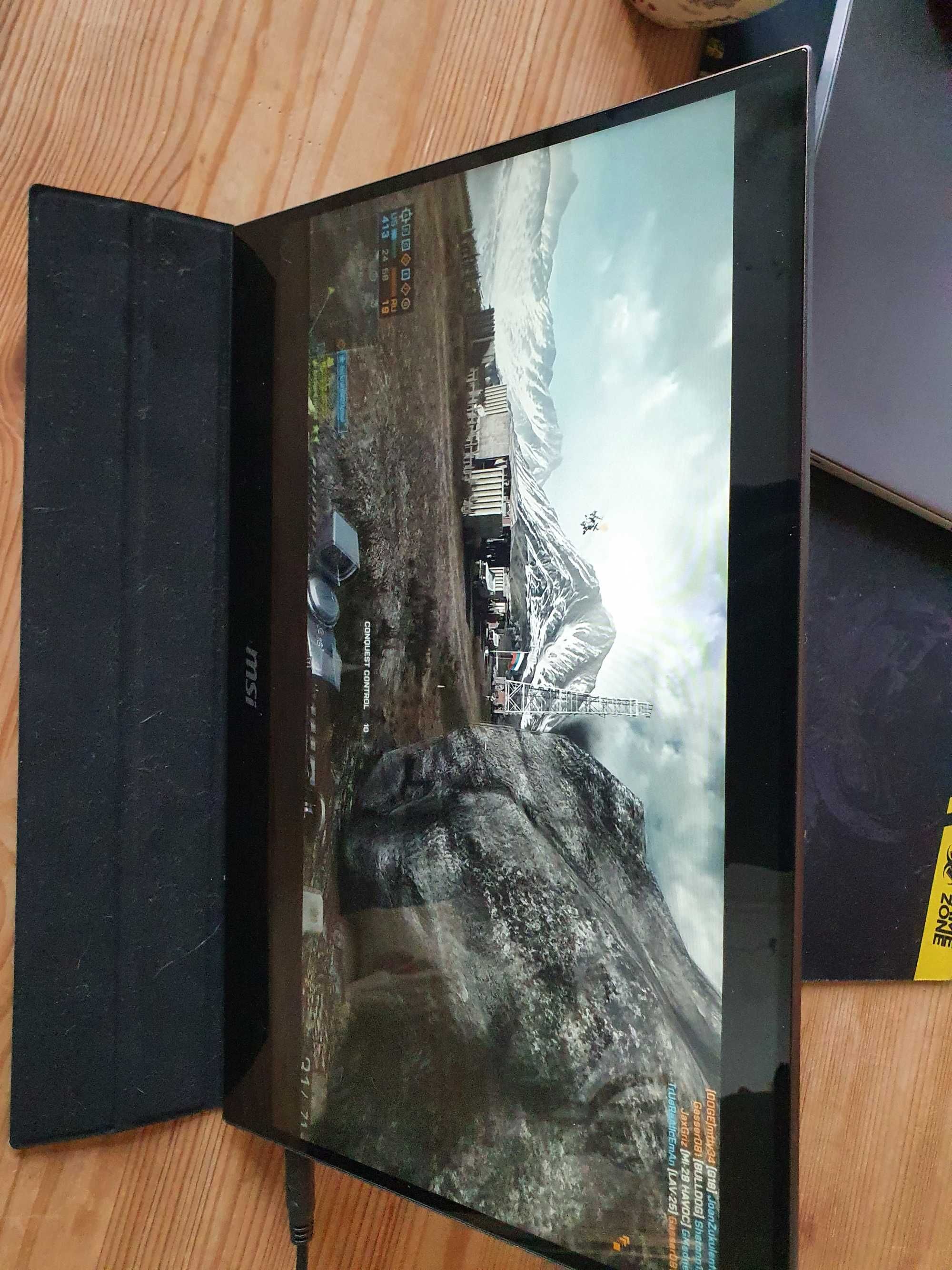 Monitor gamingowy, przenośny MSI optix mag161v, IPS