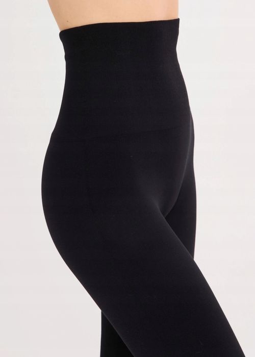 B.P.C legginsy modelujące czarne bezszwowe 40/42.