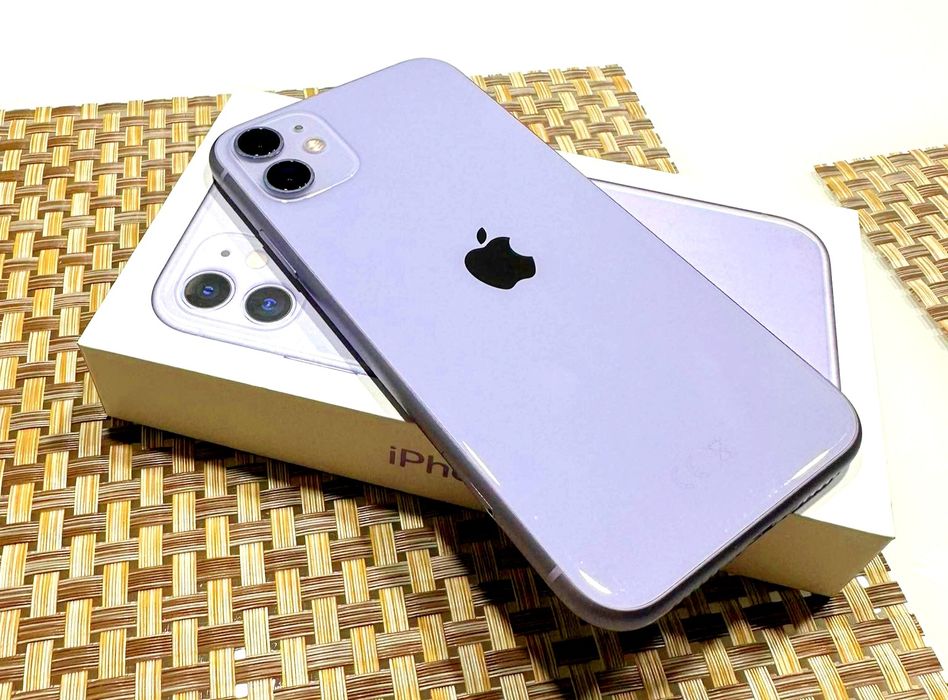 iPhone 11 fioletowy stan bardzo dobry