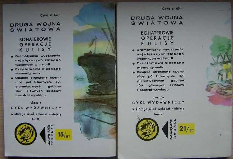 Żółty tygrys - dwa z roku 1987 nr 15 i 21