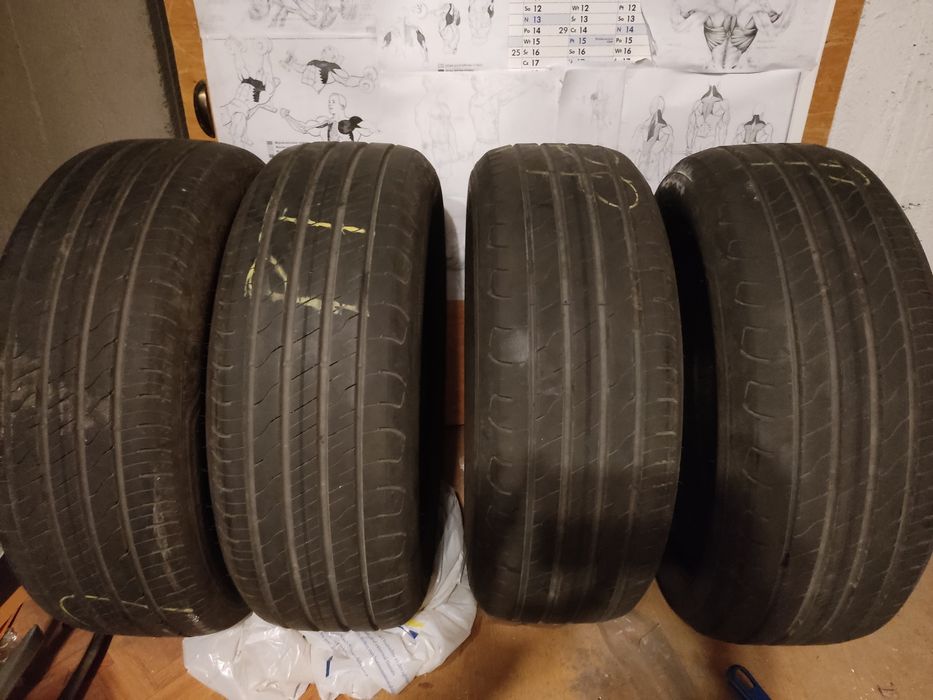Komplet 4 opon letnich GoodYear 215/55/18
