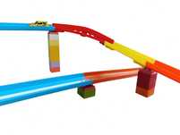 Zestaw adapterów Hot Wheels i Lego Duplo 3 szt - wahadło, dzwignia