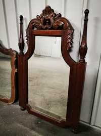 Espelhos antigos em madeira