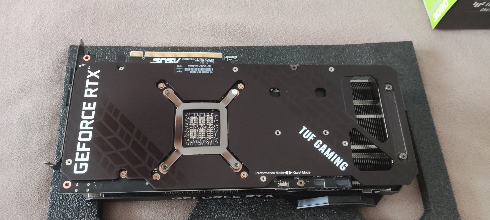 Asus TUF Gaming GeForce RTX 3080 V2 OC Edition LHR 10GB GDDR6X