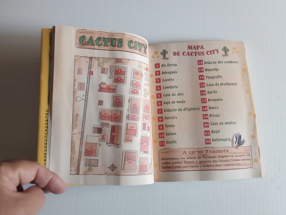 Livro "Quatro ratos no Faroeste", Geronimo Stilton