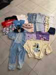 Paka ubranek dla dziewczynki 19szt. , rozmiar 128 , H&M , Zara, Bluey