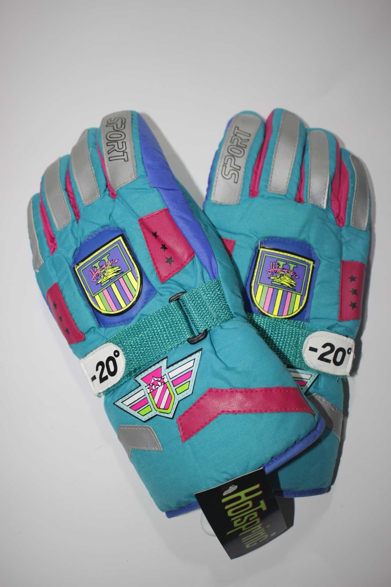 Luvas Ski - M / L - Vintage Retro - Novas - Neve Snow