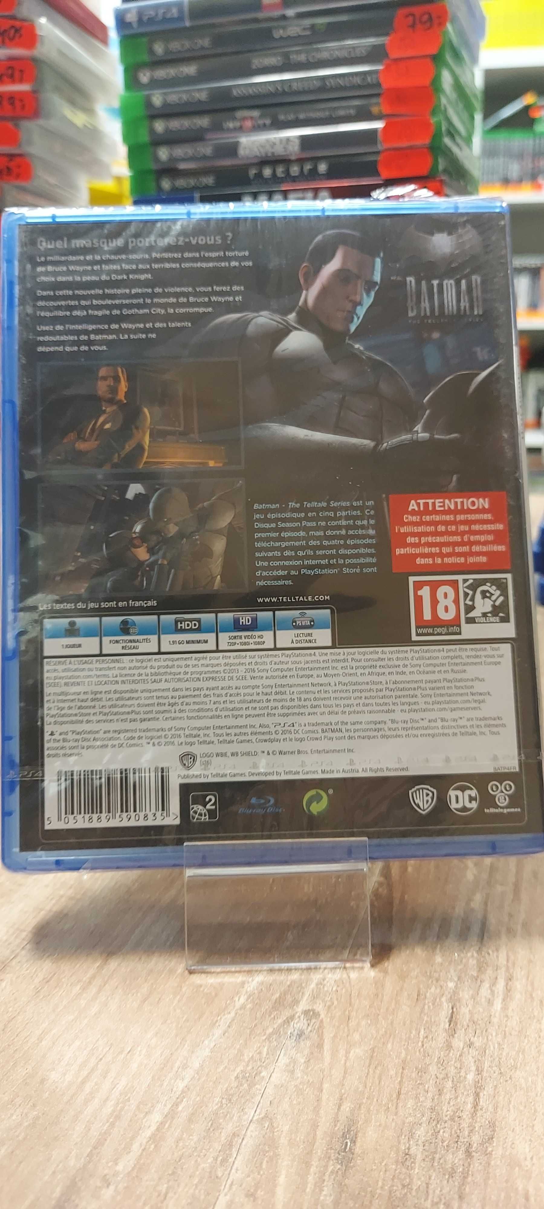 Batman: The Telltale Series PS4, Sklep Wysyłka Wymiana