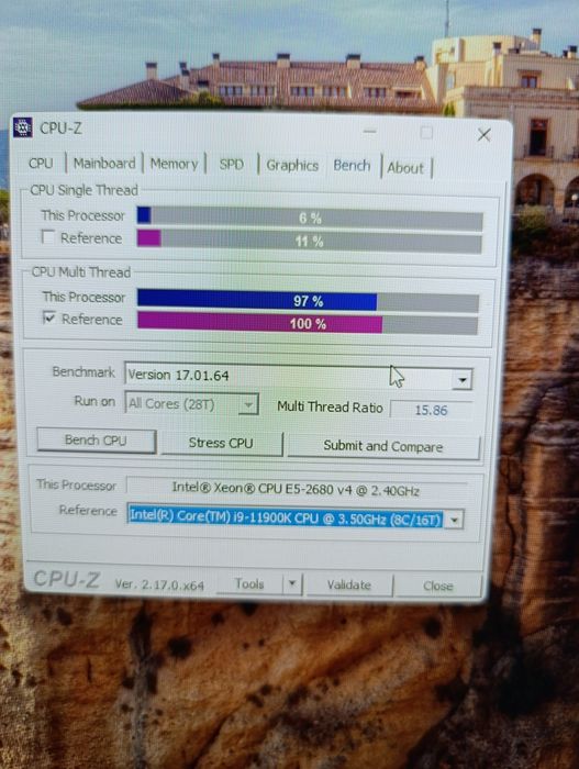 Комп'ютер  XEON 2680 E5 14/28ядер DDR432Gb