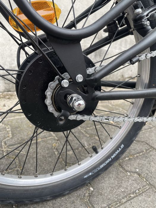 Rower elektryczny BTWIN EFOLD 500 jak nowy