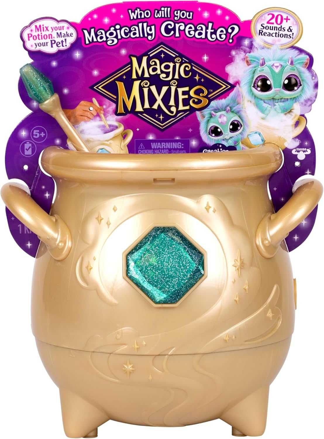 Magic Mixies Чарівний казанок золотий Magical Misting Gold Cauldron
