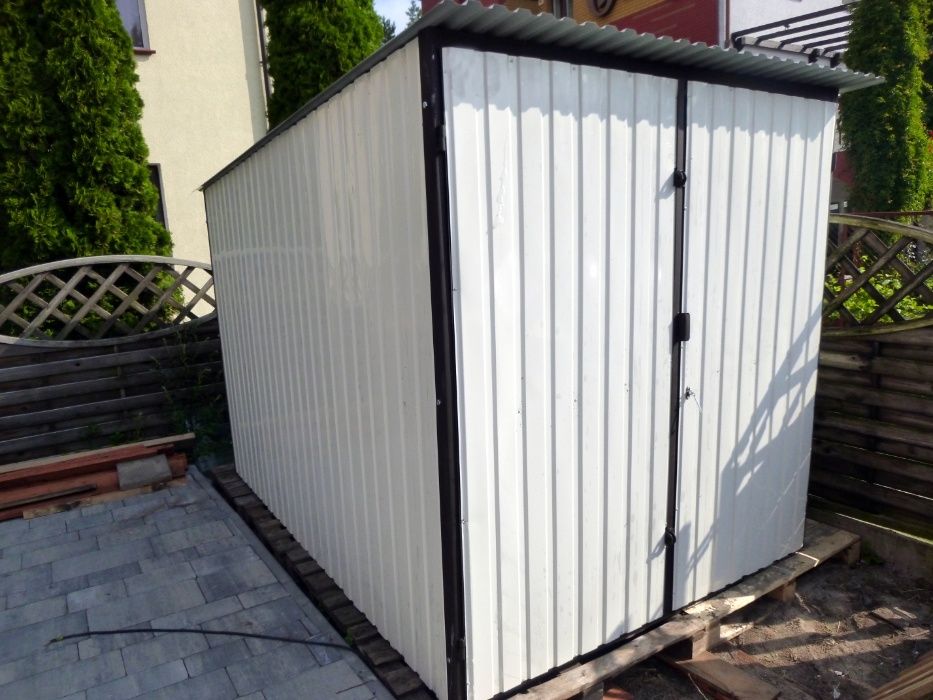 Schowek Garaż blaszak 2,5mx4m ocynk Transport Montaż Gratis śląskie
