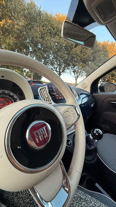 Fiat 500 Hybrid Azul