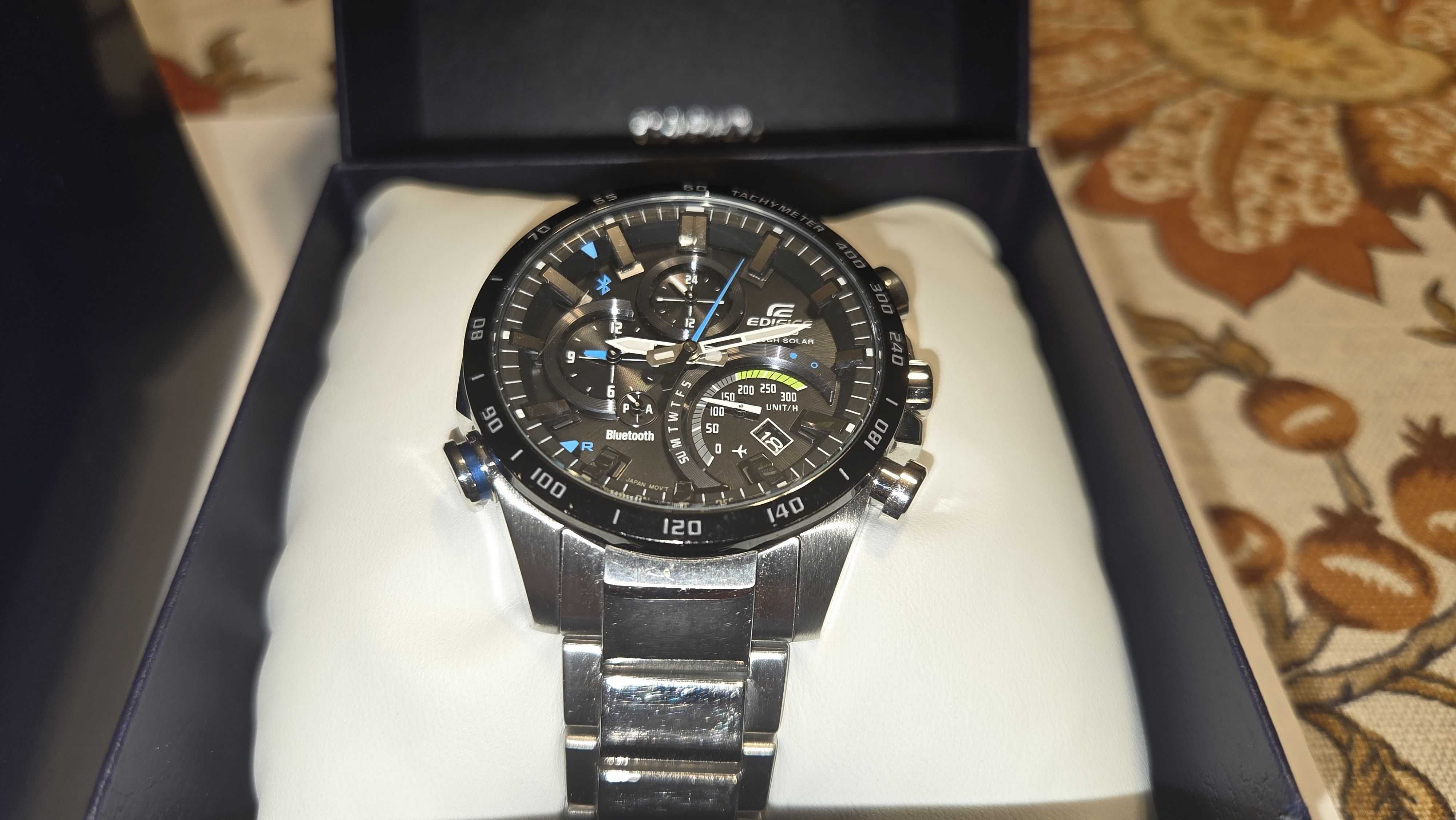 Zegarek Casio Edifice EQB-501 XDB-1AMER 5519 Bluetooth Solar Oryginał