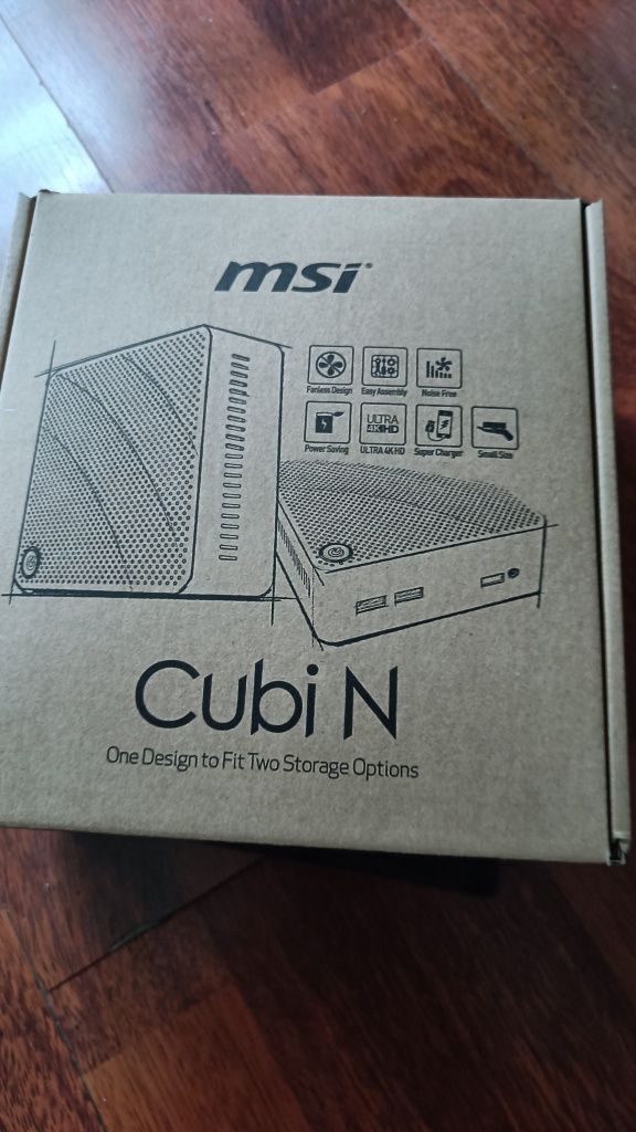 Mini komputer MSI Cubi N Intel N4000