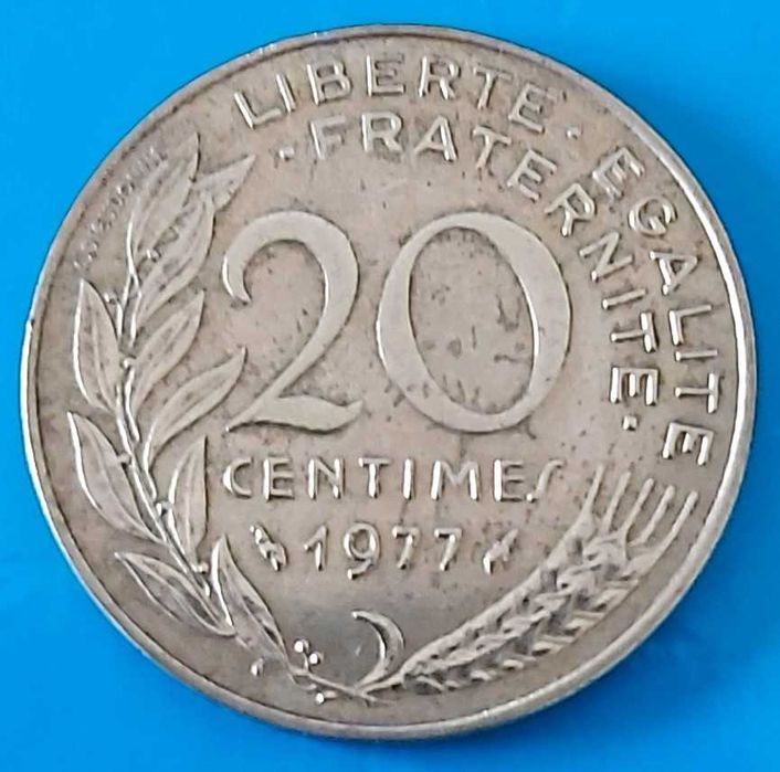 20 Cêntimos de 1977 de França