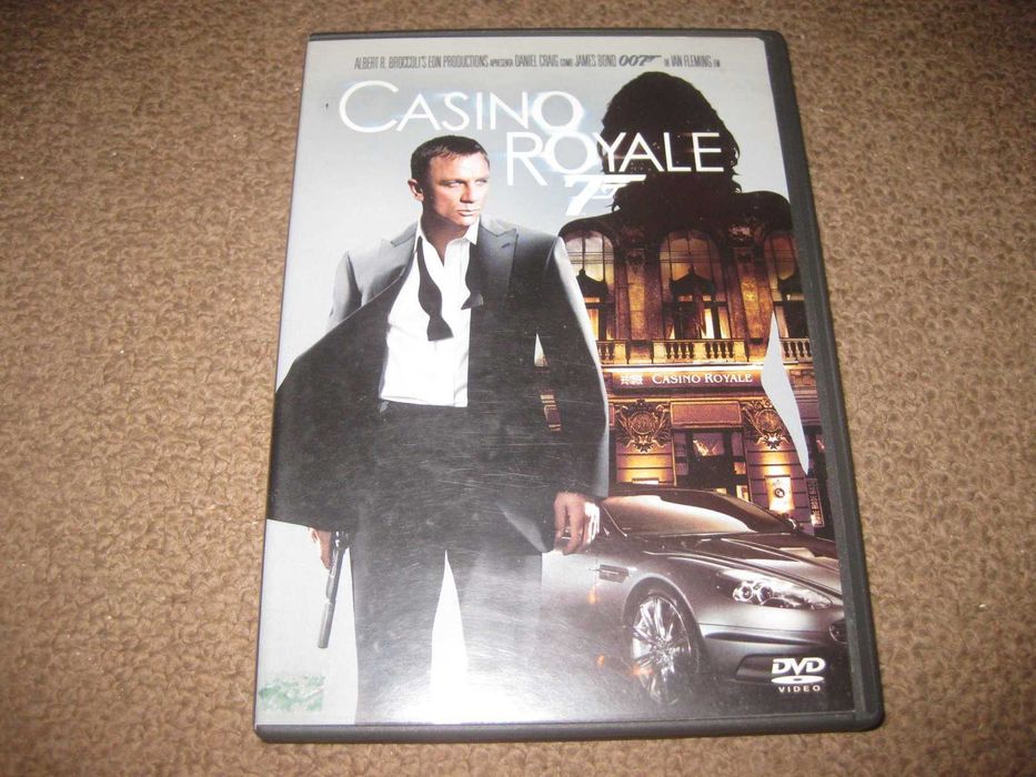 DVD "007 - Casino Royale" com Daniel Craig