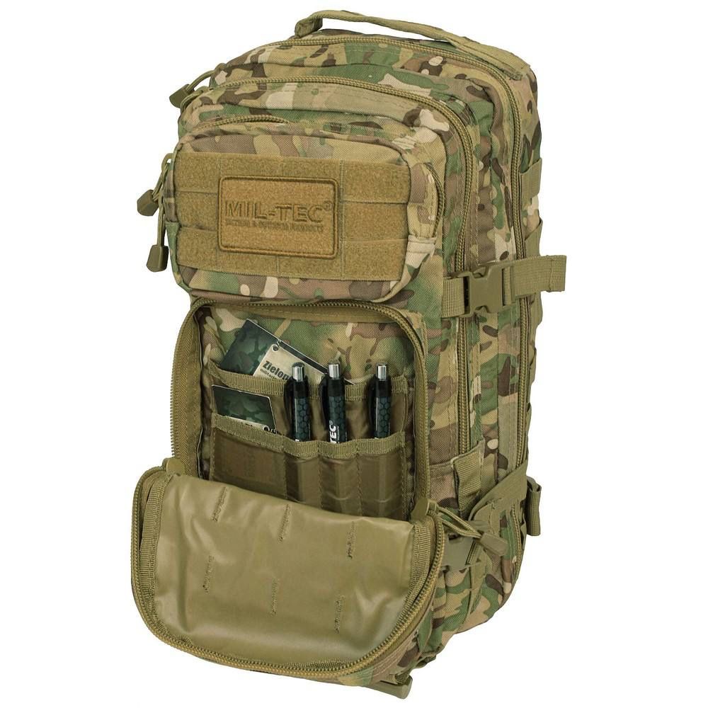 Рюкзак Mil-Tec Large Assault Pack 36 л - Arid MC Camo мультикам