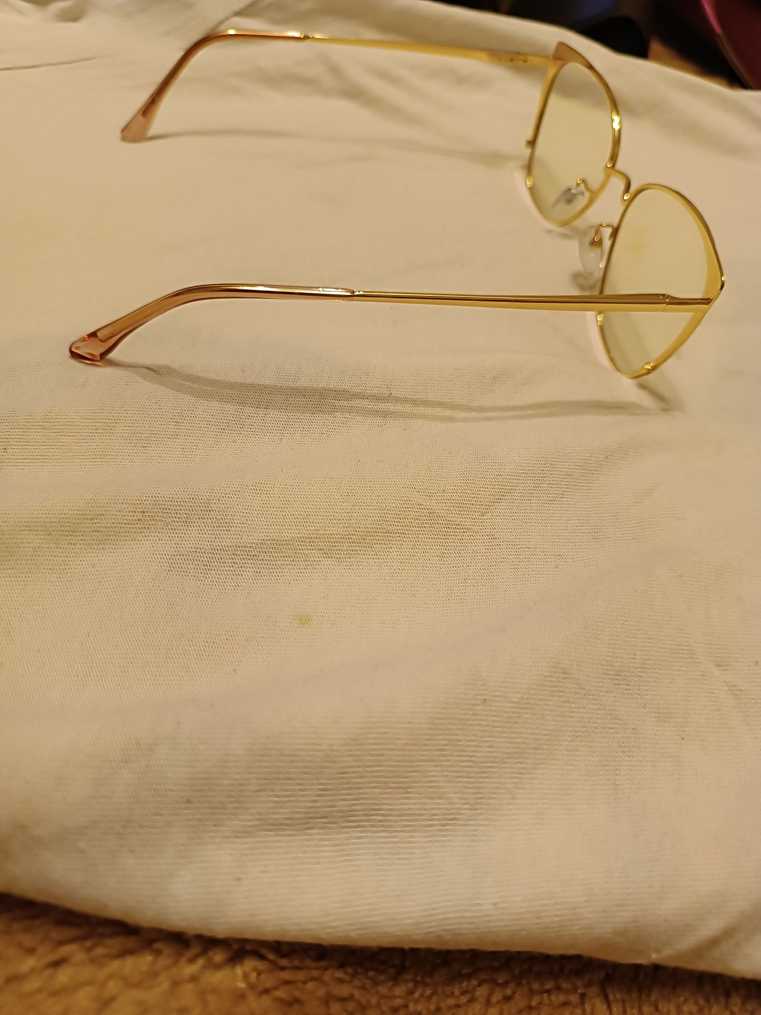 Nowe Damskie okulary;0; z ramówka w kolorze pudrowy róż