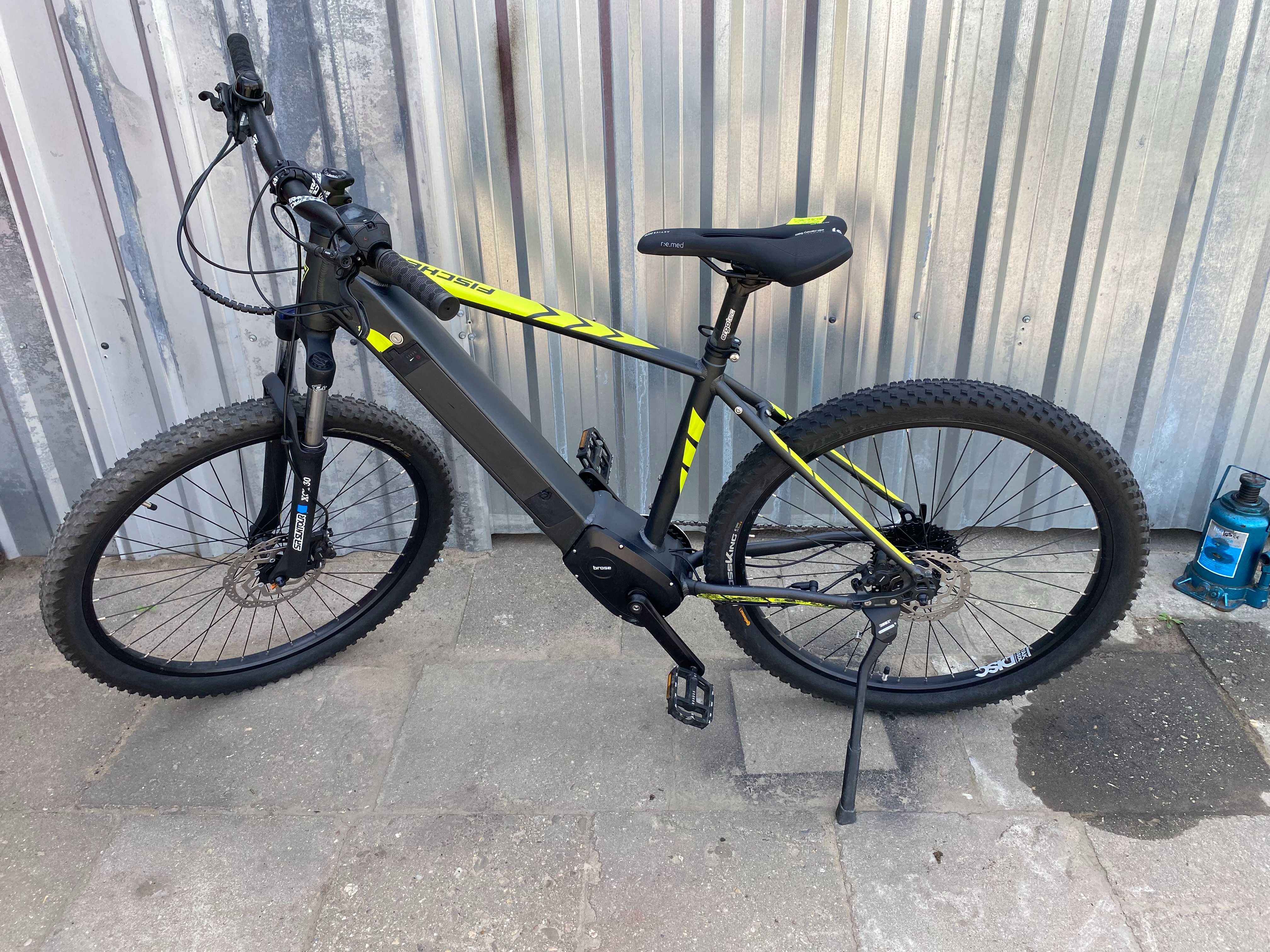 Fischer E-Bike MTB MONTIS 5.0i, szary matowy, 27,5