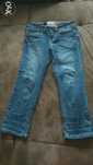 Jeansy damskie 7/8 w rozmiarze S
